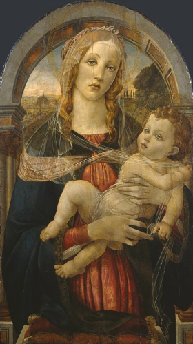 Madonna of the Veil by forger Umberto Giunti