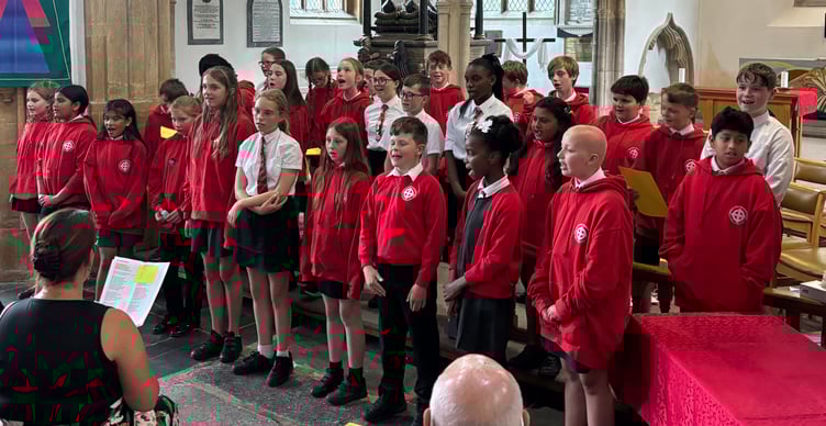 St John's Primary School celebrated its year six leavers at an honorary church service on June 21