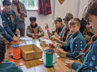 'Send-off' for scouts going on anniversary camp in Denmark