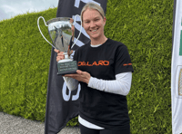 Abbey wins shooting trophy after being out of action for ten months