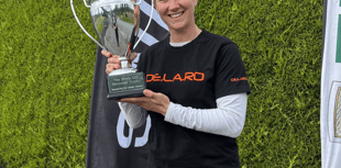 Abbey wins shooting trophy after being out of action for ten months