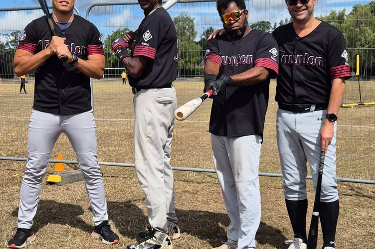 Left to Right: Tricky Cider MVP winners Andrés Bianco and Junior Hayward, joined by Muskets teammates José Bobadilla-Garcia and Gabriel Carrillo-Ureta.