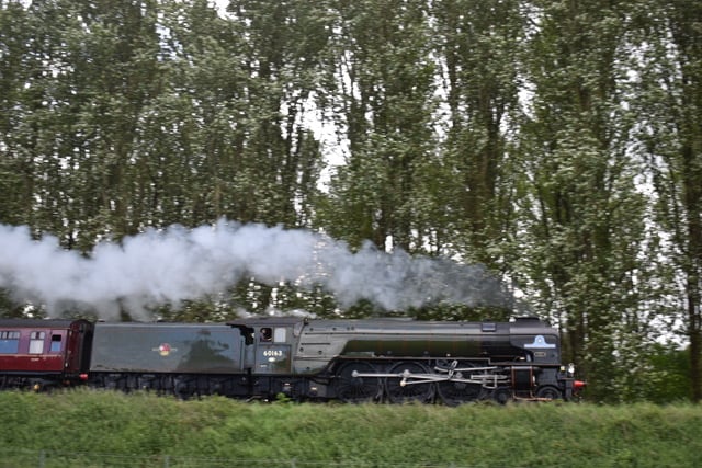THIS photograph submitted by Wellington Weekly reader Chris Perrin shows steam locomotive Tornado hauling a Royal Duchy excursion up Whiteball Bank, Sampford Arundel, on its way to Cornwall. Tornado, which is the first main line steam locomotive to be built in the UK since 1960, is due to pass through Wellington again on Sunday (July 27), although times have not yet been released.