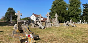 Gravestones overturned in safety bid 
