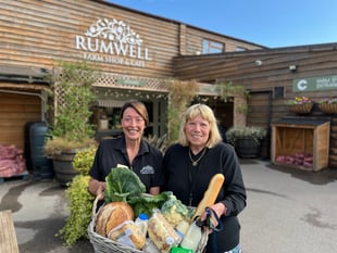 Community fridge receives farm shop stock