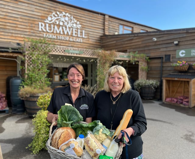 Community fridge receives farm shop stock