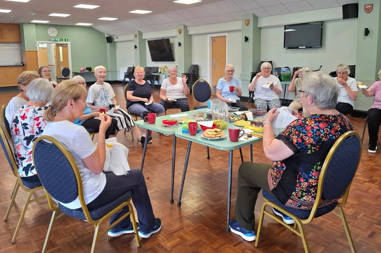 Wellington Over 60s Exercise Class summer social