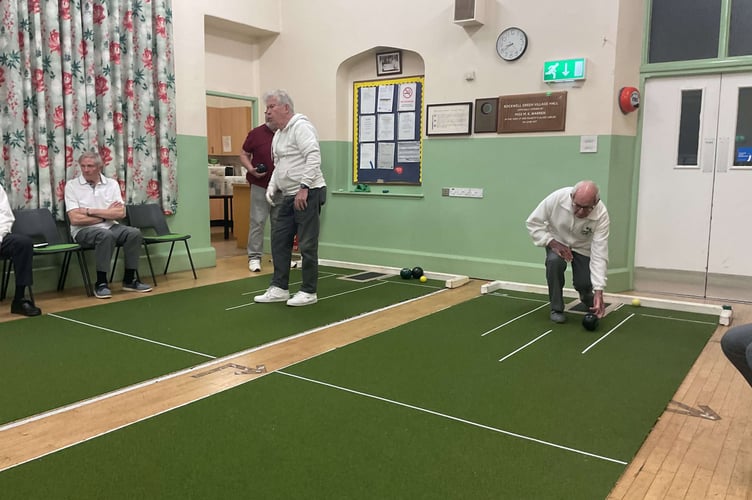 The first leg of the annual summer contest took place over four mats and ten ends each