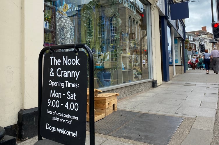 The Nook & Cranny will now only be accepting a maximum of two unaccompanied children into the shop at any time