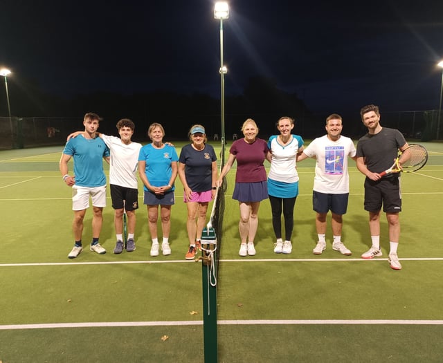Wellington Tennis Club's season comes close to its conclusion