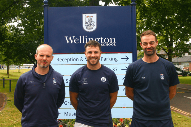 Professional Rugby player brought in as new coach at Wellington School