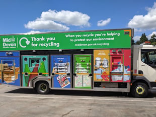 Local families help Mid Devon to record waste and recycling outcomes