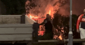 Police investigate alleged arson in Tonedale