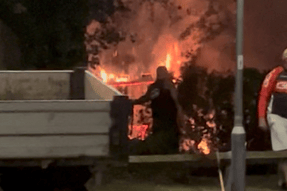 Police investigate alleged arson in Tonedale