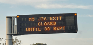 Junction 26 to remain closed until end of September
