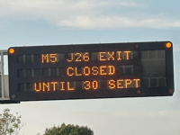 Junction 26 to remain closed until end of September