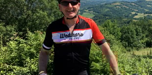 Kidney charity cyclist takes on challenge while having dialysis