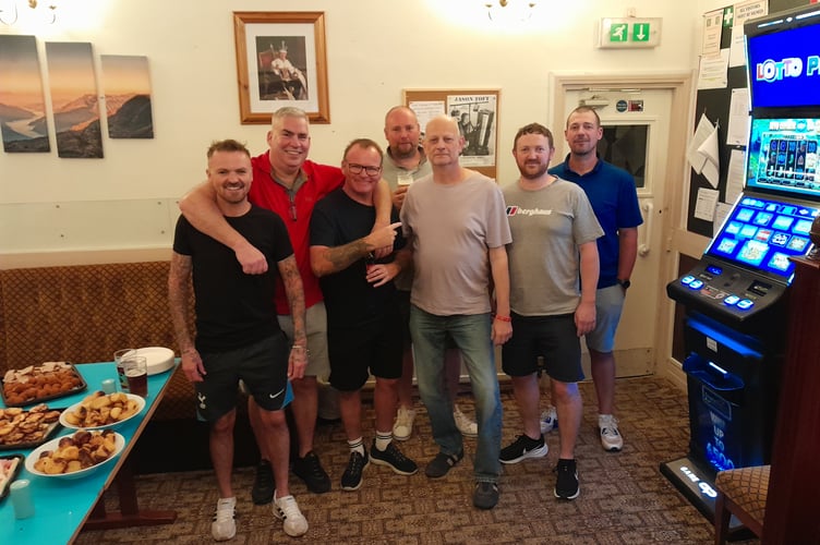 Carpets R Us celebrate winning skittles competition