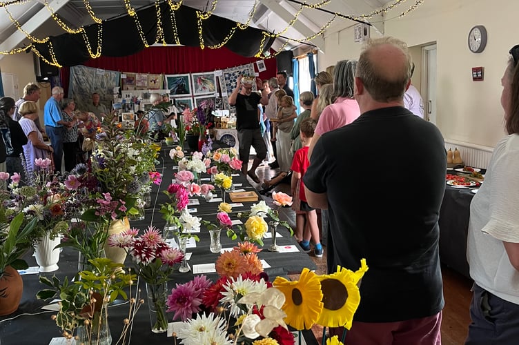 The Holcombe Rogus annual Fruit, Vegetable, Flower and Kitchen Garden Show