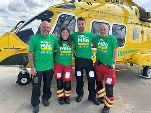 Air Ambulance launch ‘100 Miles in October’ challenge