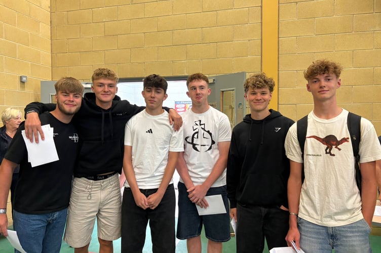 Court Fields students celebrate their GCSE results