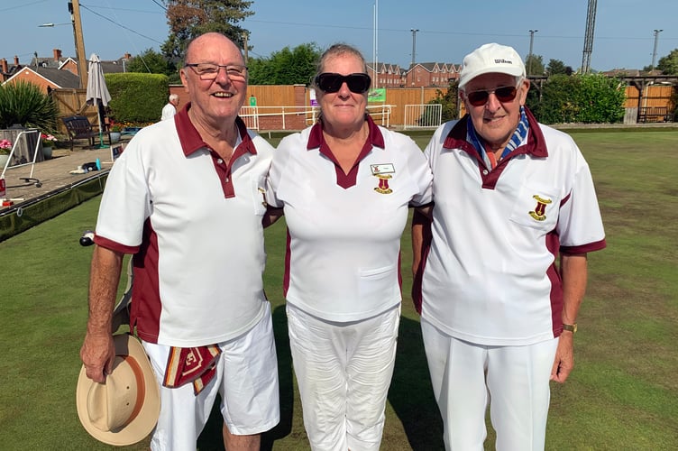 Geoff Stamp, Tracey Richbell and Ken Brown