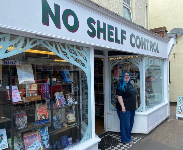 Second-hand book shop celebrates one year in town