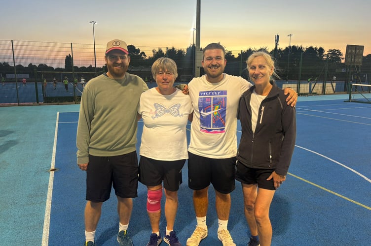 Ben Bowley, Janet Dobson, Connor Sellick and Aly Spiller