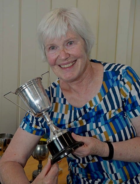 Chairman and secretary Sheena Page