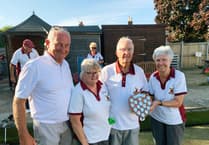 Triples bowls tournament attracts more than 50 players