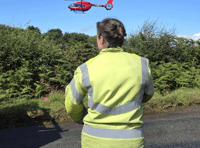 Air ambulance attends second local emergency in days
