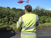 Air ambulance attends second local emergency in days