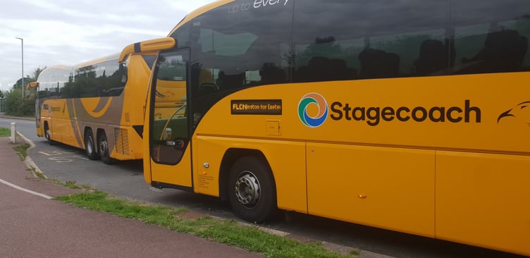 The Falcon Flyer Plymouth to Bristol Airport bus is resuming its Wellington service from September 7.