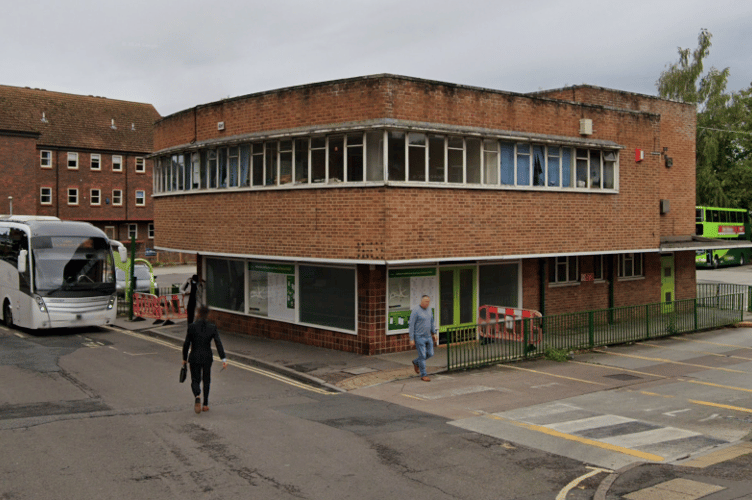 The former Taunton bus station which is to be redeveloped as a transport hub.