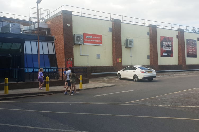 Wellington Sports Centre was shut on Tuesday evening and Wednesday morning after the sudden death of a customer.