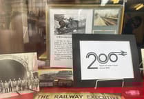 Railway 200 window display goes on show in Wellington Museum