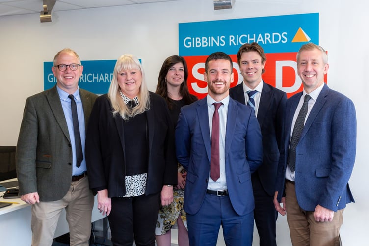 Wellington's award-winning Gibbins Richards estate agency team.