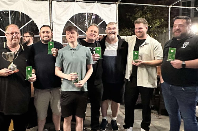Mutts Nutts - have completed the double in the Wellington Pool League
