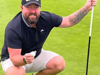 Ashley Gaines holes in one in Andrew Gadd Challenge Cup 