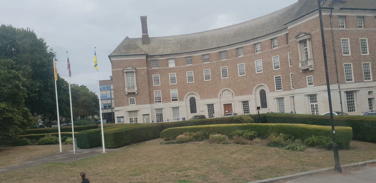Somerset Council's County Hall headquarters in Taunton.