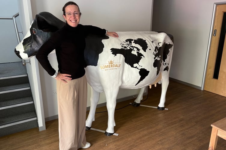 Say 'cheese': New Somerdale International general manager Di Henderson.