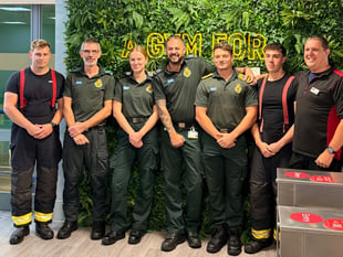 Emergency responders' tribute to 9/11 heroes