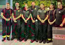 Stair climb tribute by Wellington emergency responders on 9/11 anniversary