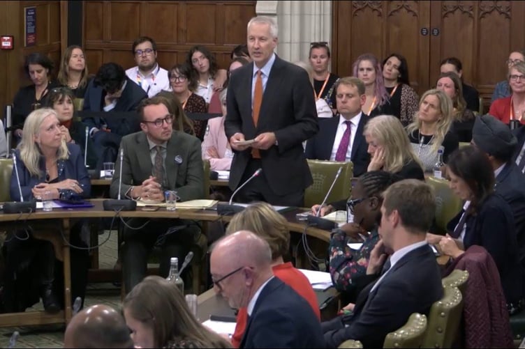 MP Gideon Amos speaking in a Parliamentary debate about the need to overhaul SEND support.