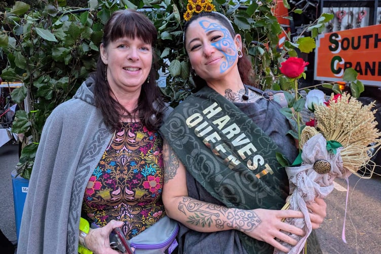 Last year's Wellington Folk and Custom Society Harvest Queen.