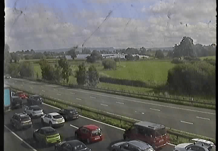 M5 junction 28 as of 11.14am