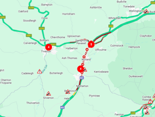 A man dies on the M5 following collision causing long delays
