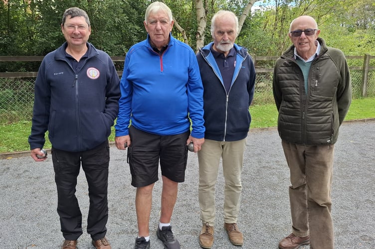 Team Wellington - Richard Brickles, Eddie Gozna, Geoff Sully, Barry Ede