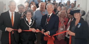 Ribbon cutting marks community hub opening