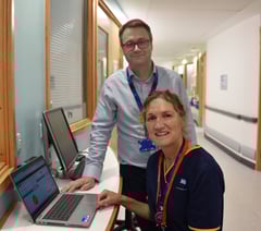 Charity buys new £12,000 computer system for Musgrove Park Hospital